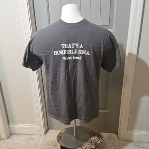 Gildan Heavy Cotton T-Shirt in Dark Gray